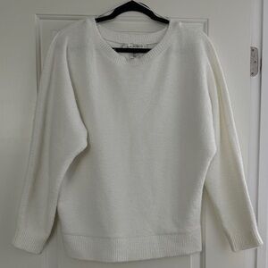 Max Studio Classic Cream Crew Neck Sweater